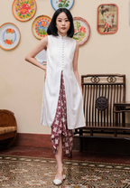 Samita Longtop Plain Kutung White
