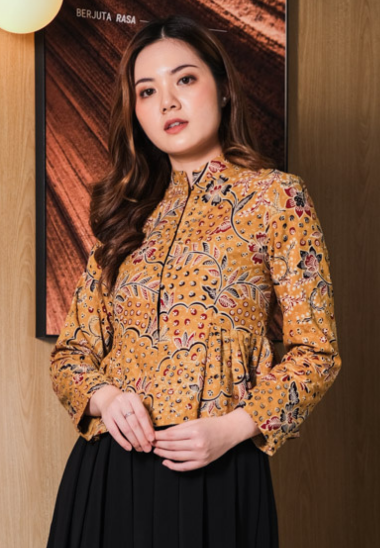 Mustika Blazer Mustard