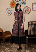 Samita Longtop Bunga Red