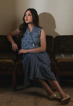 Setelan Dyana Ananta Beras Blue