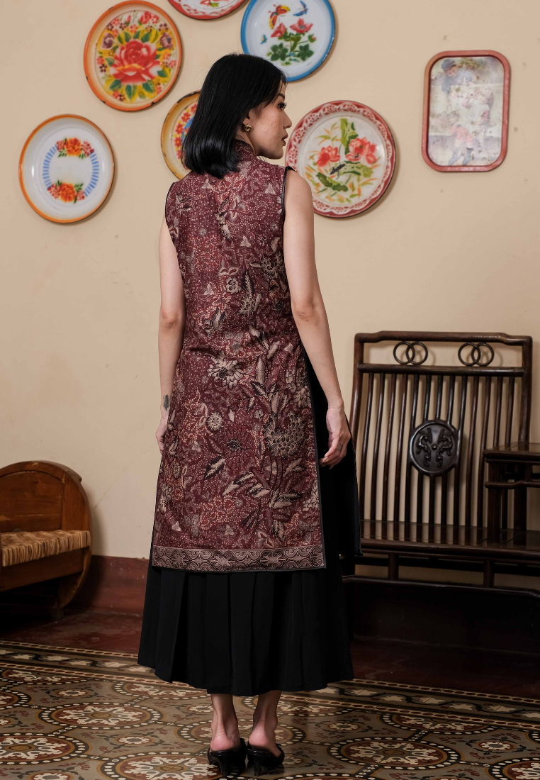 Samita Longtop Bunga Red
