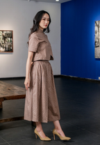 Setelan Anara Rasda Brown