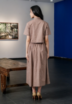 Setelan Anara Rasda Brown