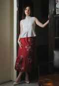 Setelan Antari Erina Red