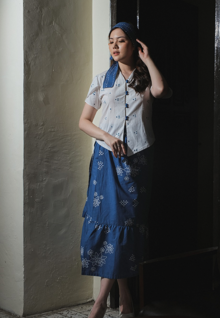 Setelan Santika Erina Blue