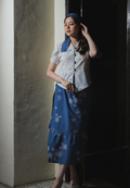 Setelan Santika Erina Blue