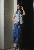 Setelan Santika Erina Blue