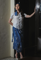 Setelan Santika Erina Blue