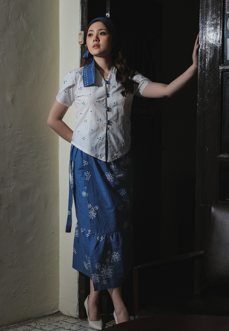 Setelan Santika Erina Blue