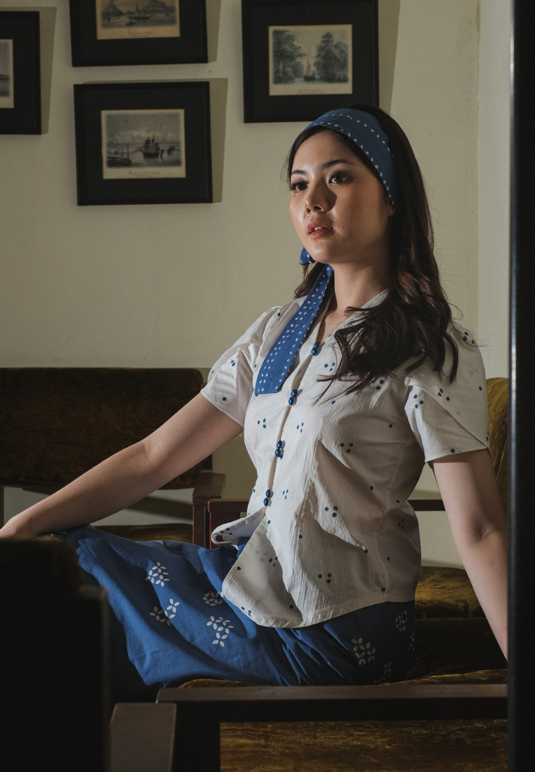 Setelan Santika Erina Blue