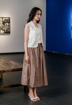 Setelan Manik SL Plain dan Rasda Brown