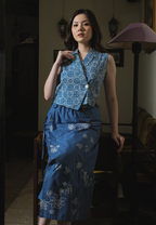Setelan Dyana Erina Blue