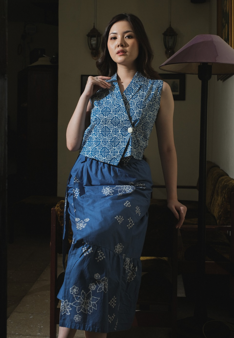 Setelan Dyana Erina Blue