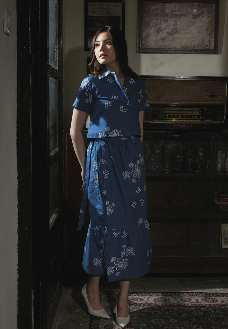 Setelan Rahmi Erina Blue