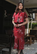 Setelan Rahmi Erina Red