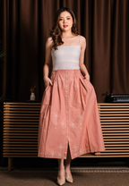 Girisa Skirt Peach