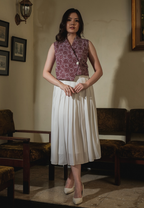 Setelan Dyana Red Felice White