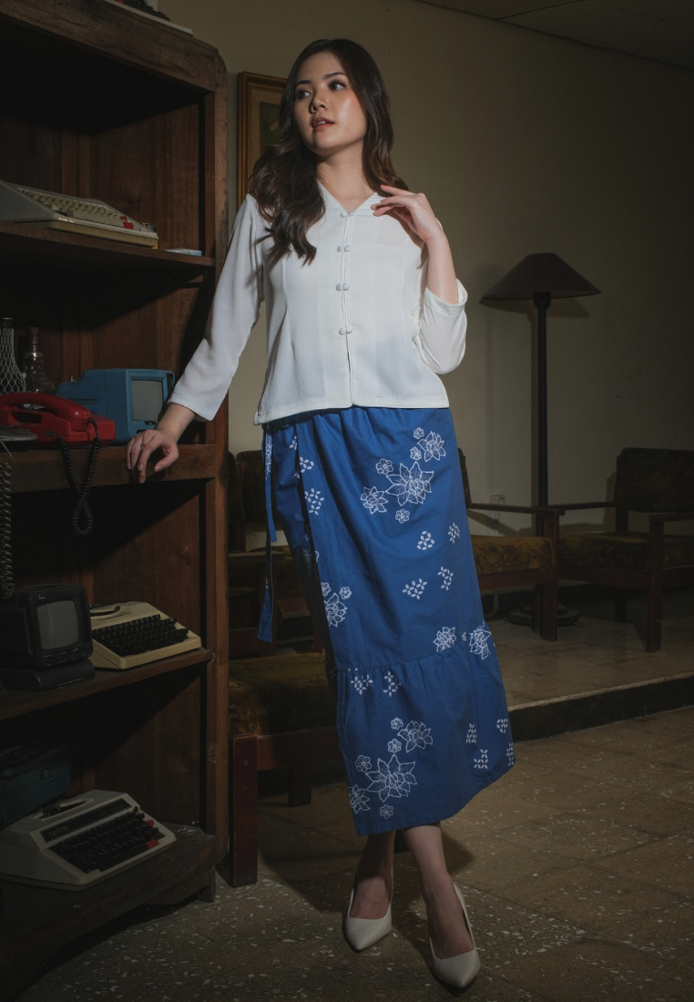 Setelan Malaya Erina Blue