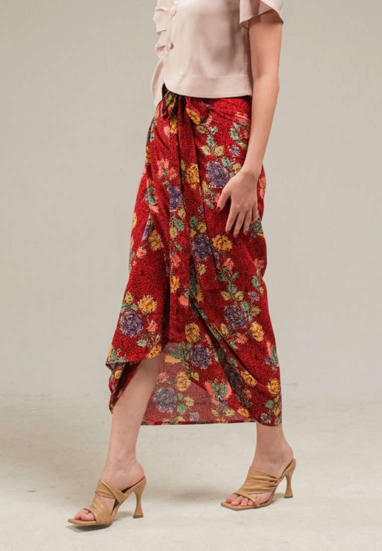 Alta Wrapskirt Red