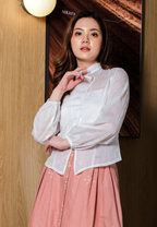 Dewanti Kebaya LS White