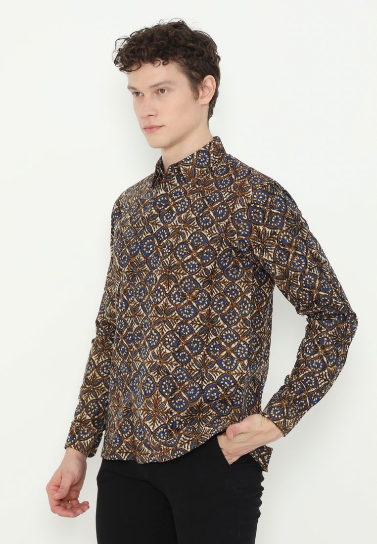 Osta Men Shirt Brown (Furing)