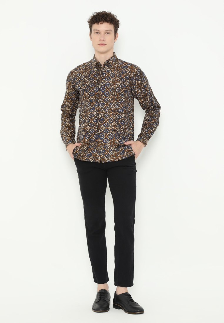 Osta Men Shirt Brown (Furing)