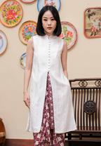 Samita Longtop Plain Kutung White