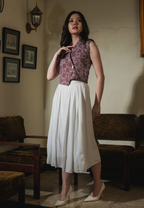 Setelan Dyana Red Felice White