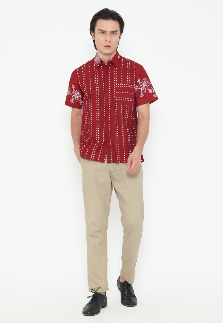 Pradaya Shirt Men Red