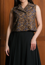 Setelan Rahmi Brown dan Felice Black