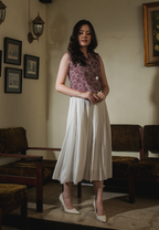 Setelan Dyana Red Felice White