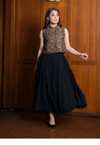 Setelan Rahmi Brown dan Felice Black