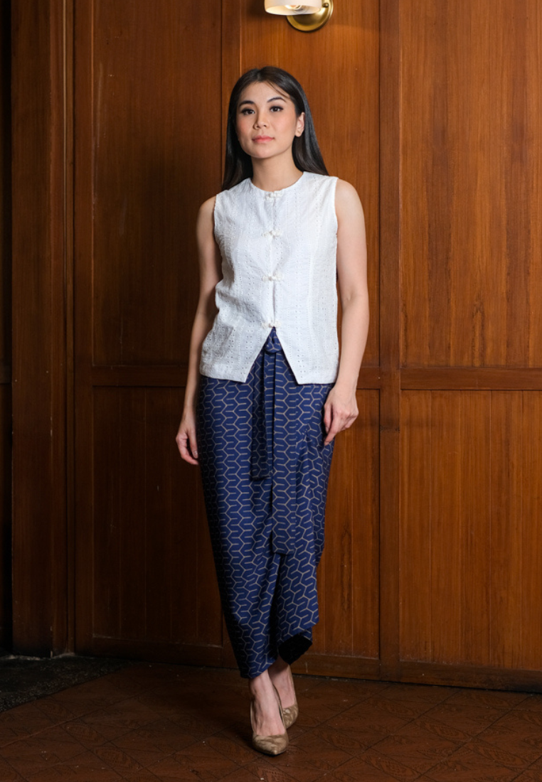 Lita Wrapskirt Navy