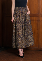 Gita Maxi Skirt Brown
