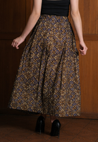 Gita Maxi Skirt Brown