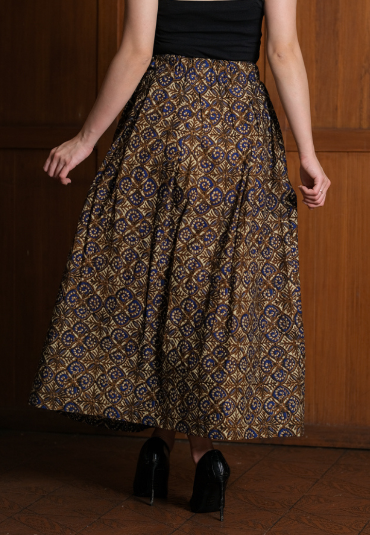 Gita Maxi Skirt Brown
