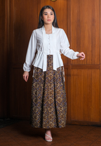 Gita Maxi Skirt Brown