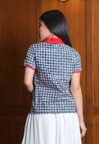 Mia Blouse Red