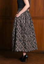 Gita Maxi Skirt Ketupat Black