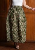 Gita Maxi Skirt Ketupat Green