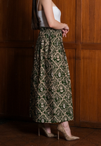 Gita Maxi Skirt Ketupat Green