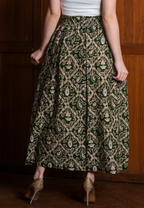 Gita Maxi Skirt Ketupat Green