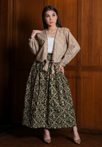 Gita Maxi Skirt Ketupat Green