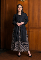 Setelan Asmarin dan Gita Maxi Ketupat Black