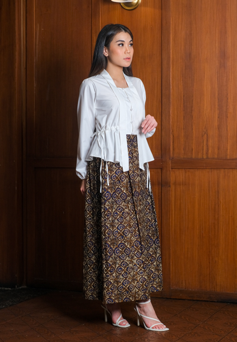 Setelan Kalya dan Gita Maxi Brown