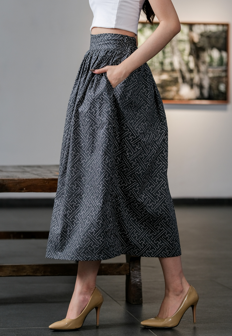 Rasda Skirt Beras Grey