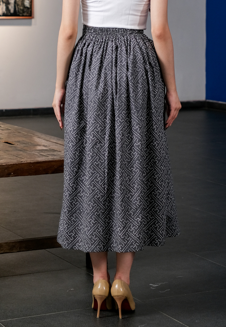 Rasda Skirt Beras Grey