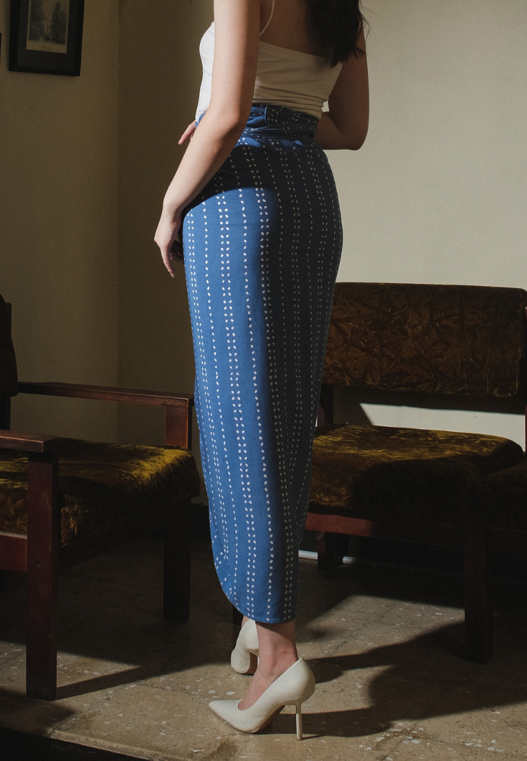 Ananta Warpskirt Beras Blue