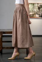 Rasda Skirt Beras Brown