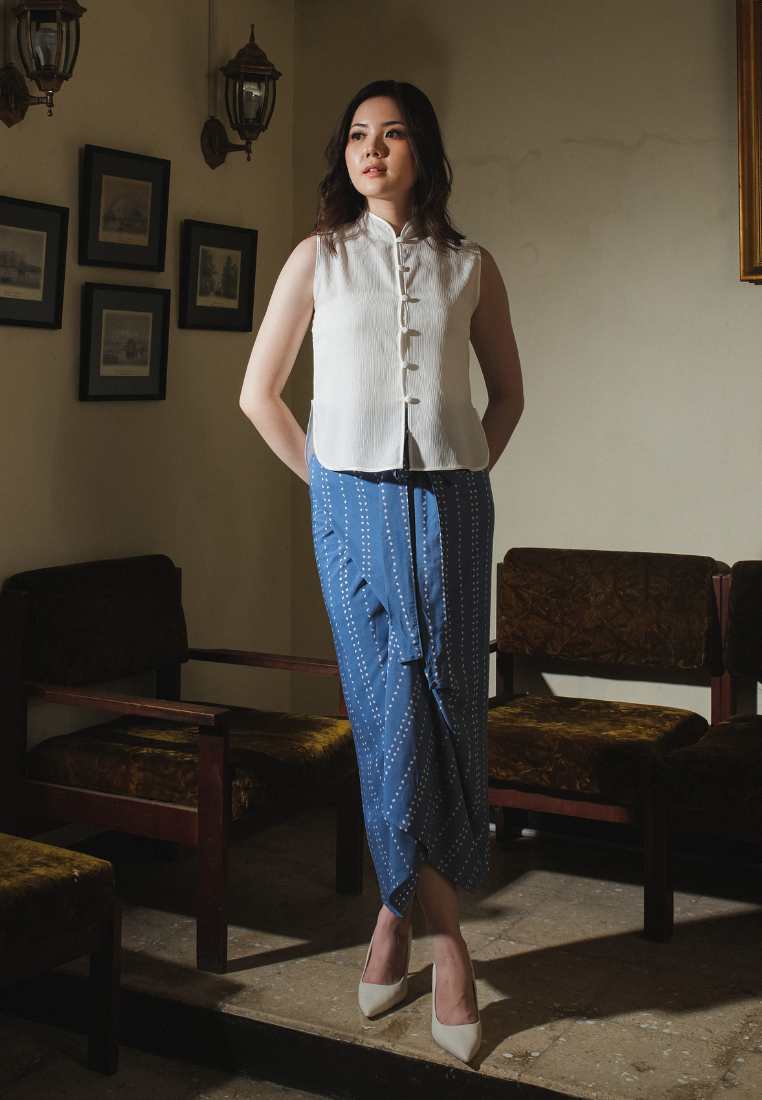 Ananta Warpskirt Beras Blue